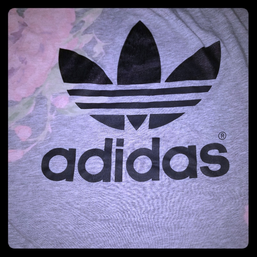 Adidas Pastel Rose Logo